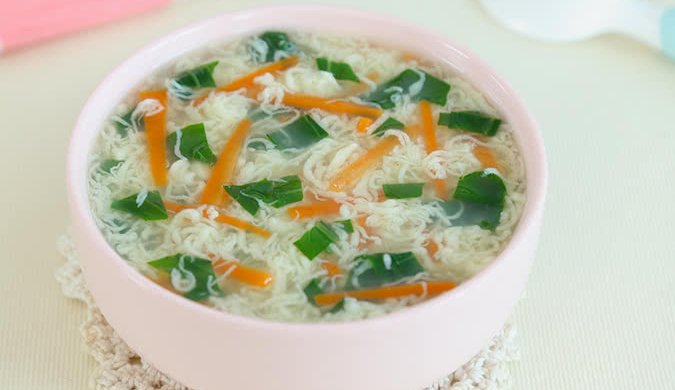 芙蓉鸡蛋面线 宝宝辅食微课堂