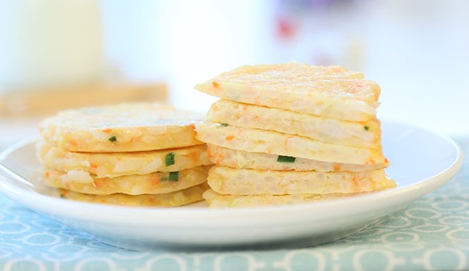 鲜虾蔬菜米饼 宝宝辅食微课堂