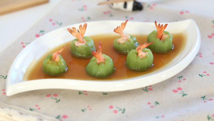 清爽鲜虾丝瓜盅 宝宝辅食微课堂