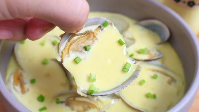 蛤蜊蒸蛋羹 宝宝健康食谱