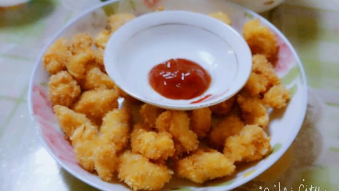 给宝宝吃的鸡米花