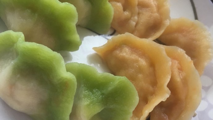 彩色宝宝水饺