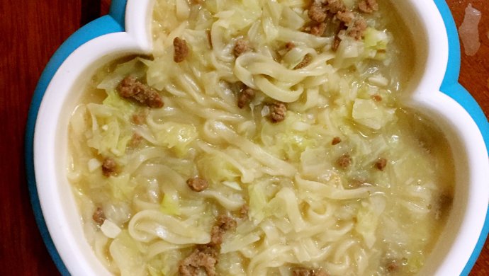 【皮宝宝辅食记】宝宝版炝锅面