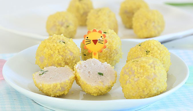 小米裹肉丸 宝宝辅食微课堂