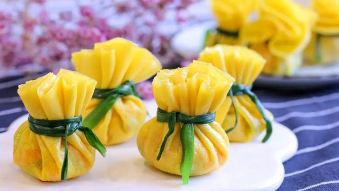 宝宝五彩福袋 宝宝辅食食谱