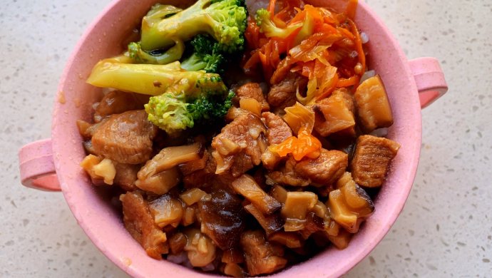 【宝宝辅食】适合宝宝吃的卤肉饭
