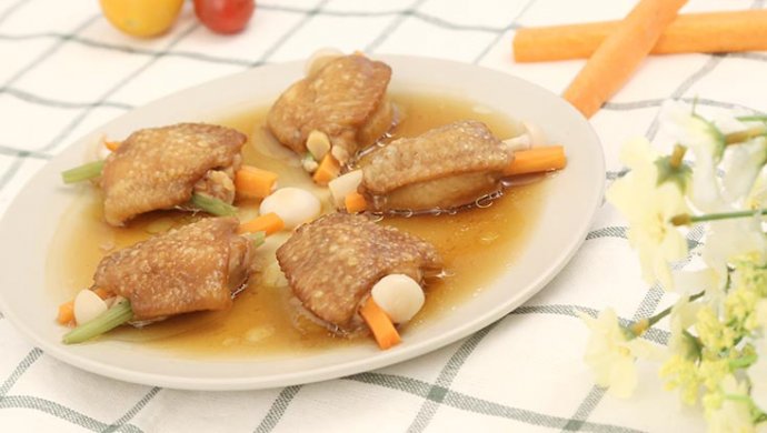 宝宝辅食微课堂 时蔬无骨鸡翅 创意鸡翅