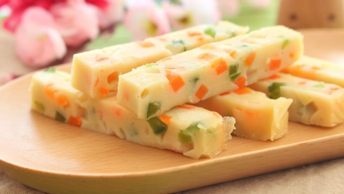 豆腐蔬菜条  宝宝健康食谱