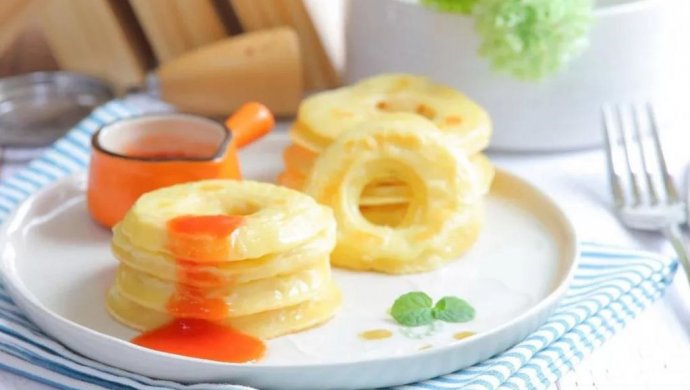 苹果甜甜圈 宝宝辅食食谱