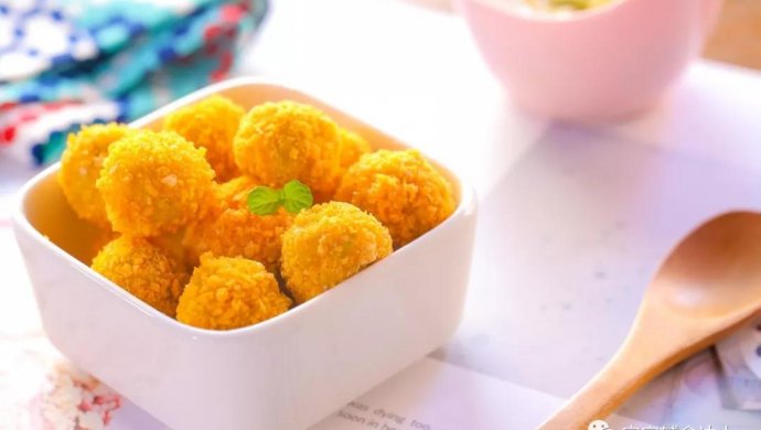宝宝鸡米球 宝宝辅食食谱