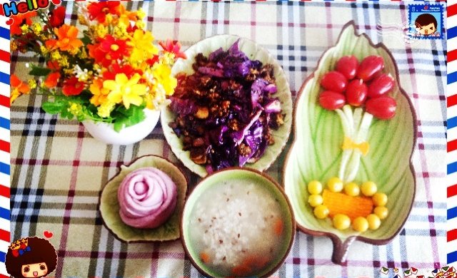 宝宝餐―花束