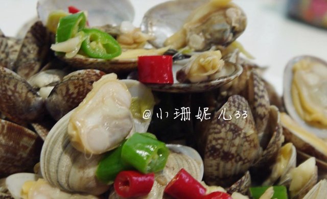 爆炒花蛤