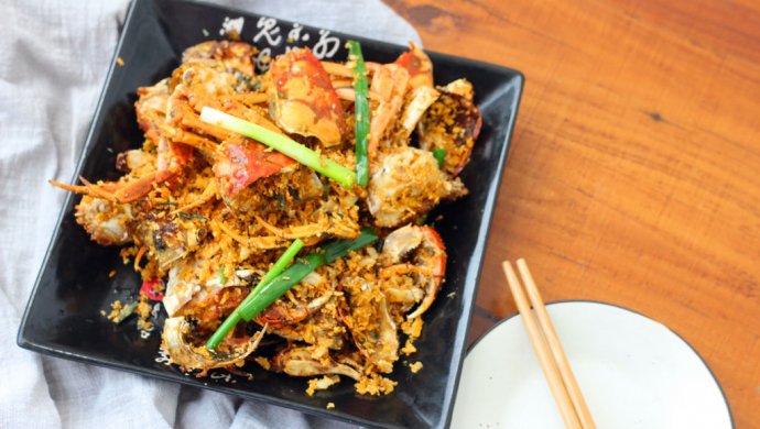 避风塘炒蟹