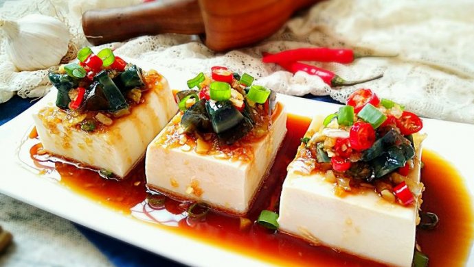 皮蛋豆腐