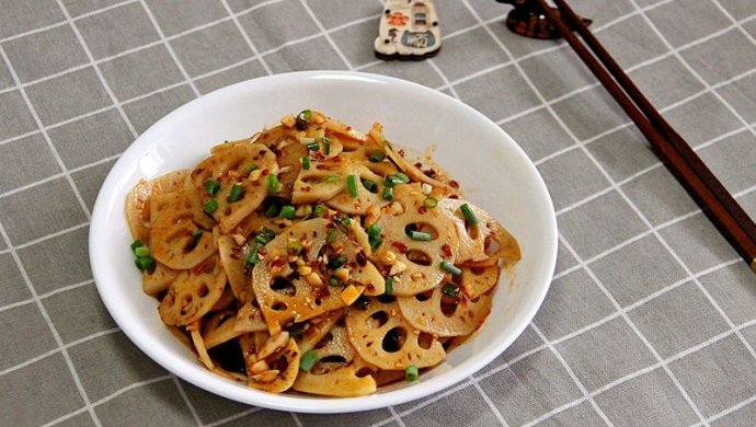 顺家私房菜――辣拌藕