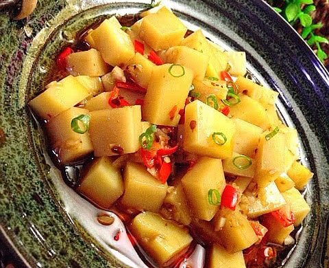 凉拌米豆腐