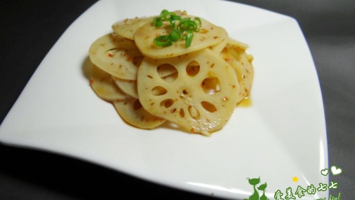 凉拌藕片