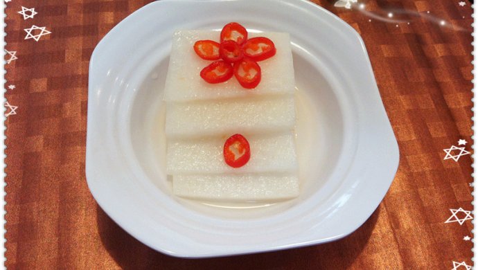 节日解油腻，开胃餐前小菜（自制酸甜萝卜片）