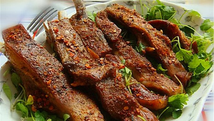 烤羊排