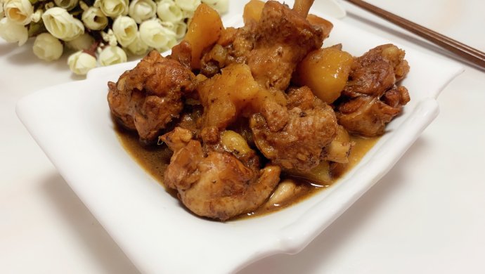 土豆炖鸡腿