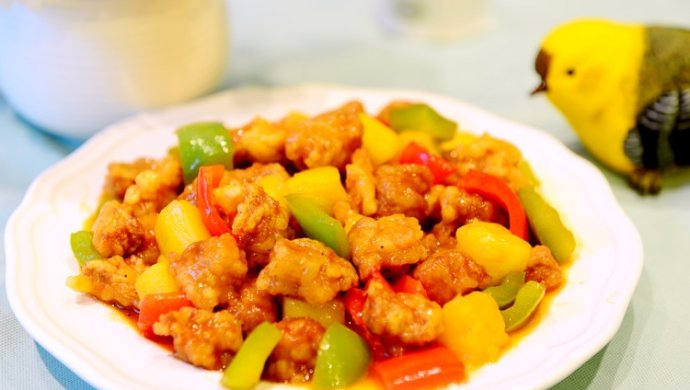 粤菜-菠萝咕噜肉(咕?肉）十二道锋味复刻做出极致的甜酸