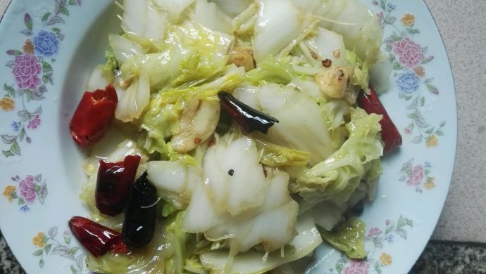 素炒白菜