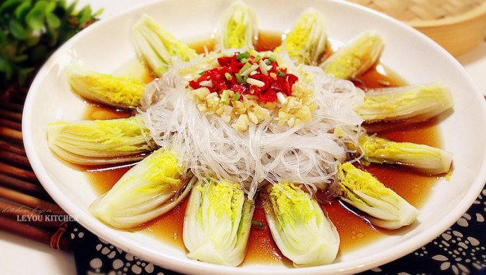 蒜蓉粉丝娃娃菜