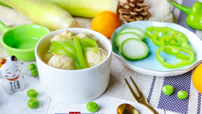 丝瓜肉圆汤