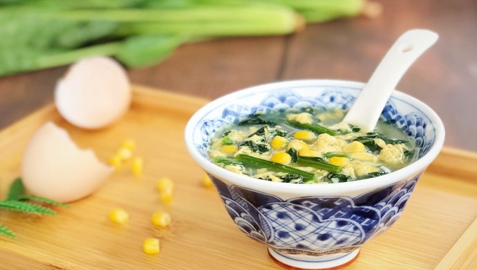 时令美味 补血必备～秋菠荡（蛋）漾