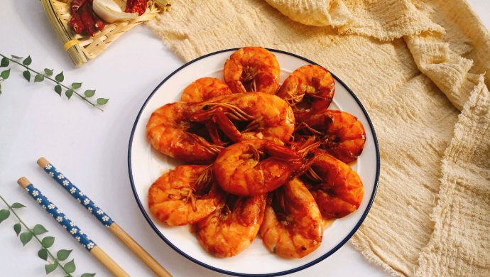 红烧虾～饭来炒菜机版