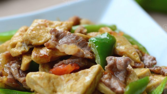 【青椒炒豆腐】――贵州家常小炒