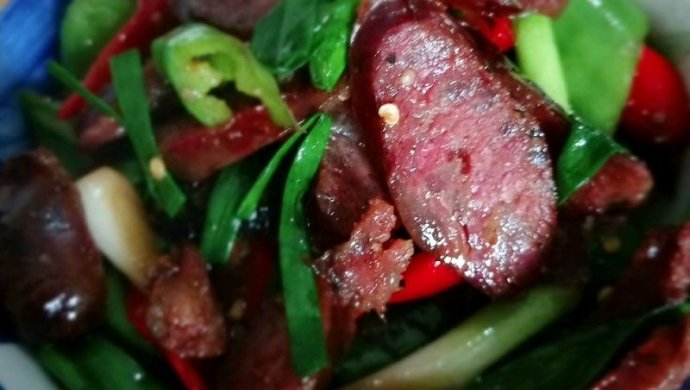 小炒腊肠