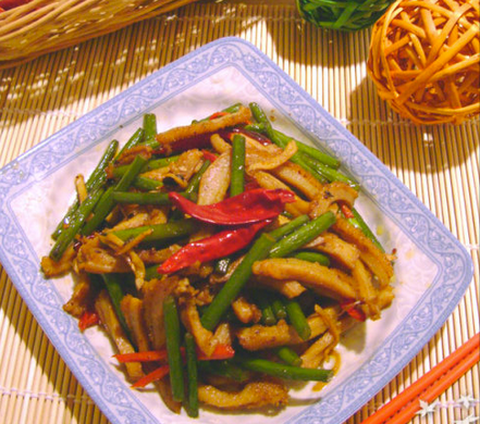 美味湘菜――自创【小炒香辣鲜牛肚】