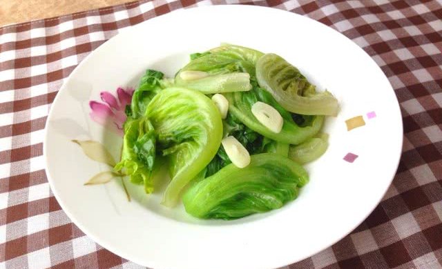 30秒一道小炒【爽脆包心生菜】
