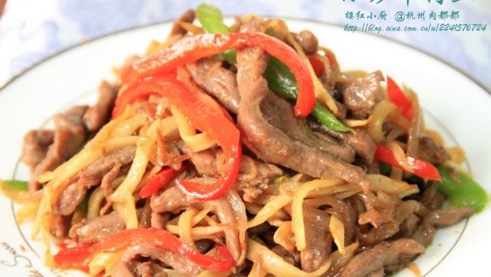 小炒牛肉丝