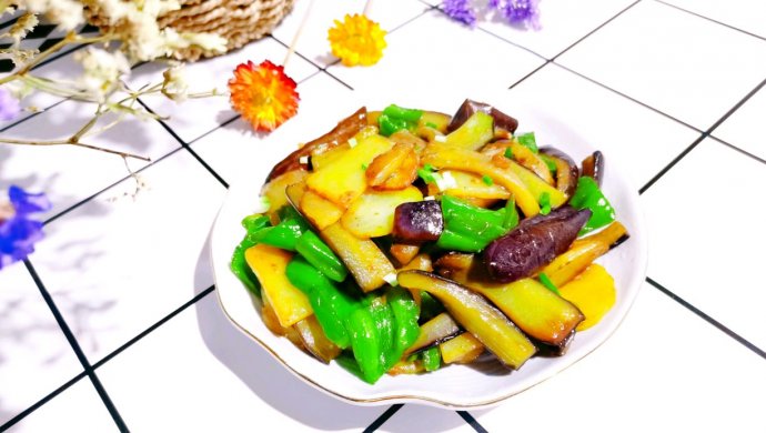 家庭小炒菜【地三鲜】