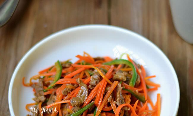小炒牛肉丝