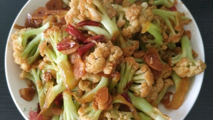 小炒菜花