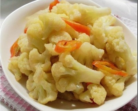 清炒菜花