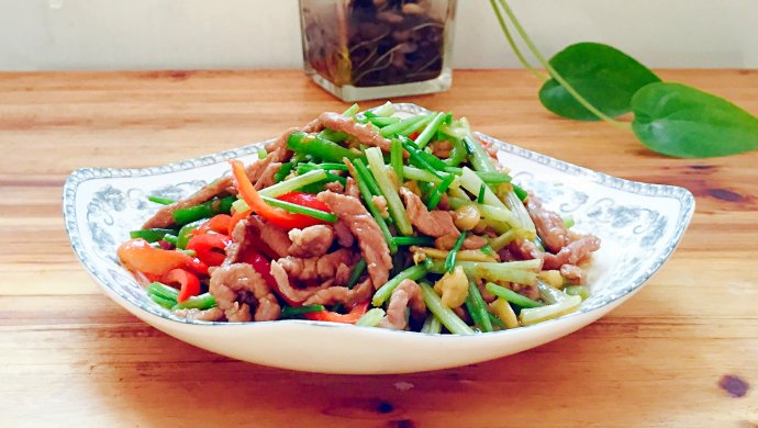 家常小炒――小炒肉丝