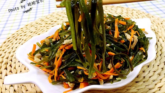 海带丝小炒