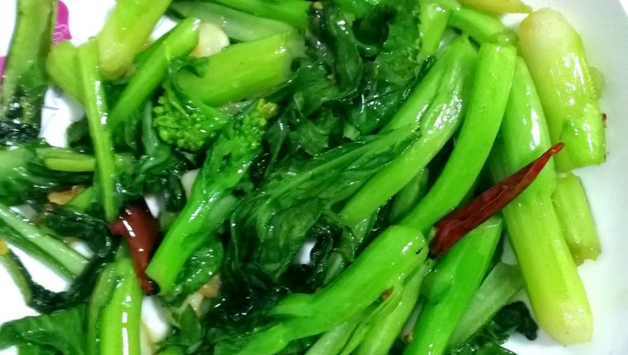 素炒菜杆
