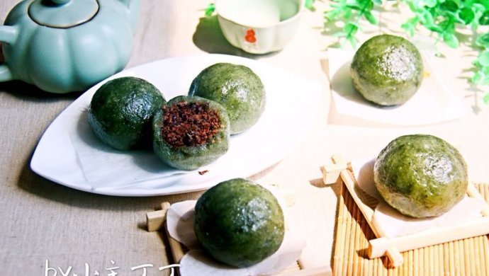 清明艾草青团
