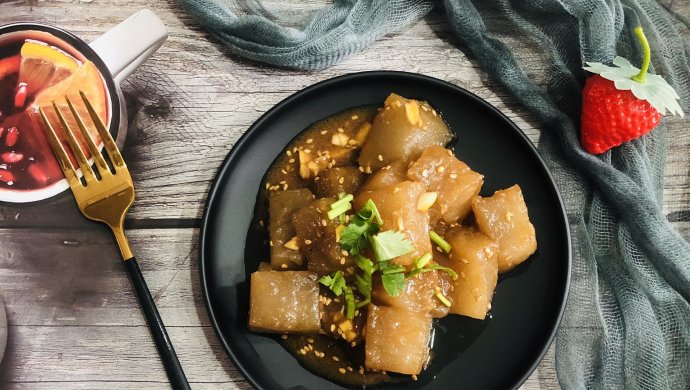 特色小吃煎焖子