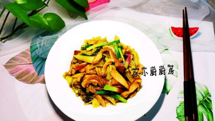 酸菜炒猪肚～附猪肚清洗方法