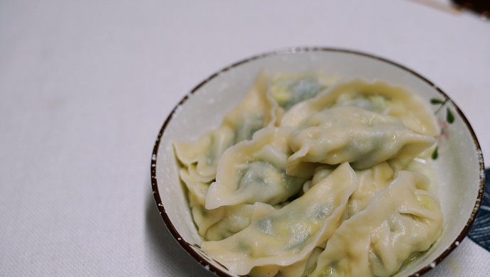 韭菜鸡蛋饺子