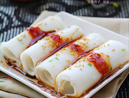 香港早餐最受欢迎的美味小吃：【香港斋肠粉】