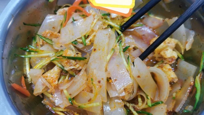 陕西小吃→凉皮