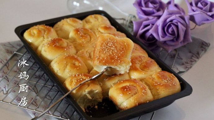蜂蜜脆底小面包