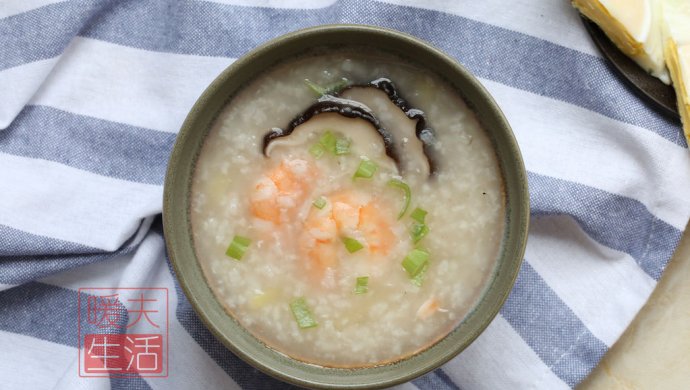 香菇虾仁粥